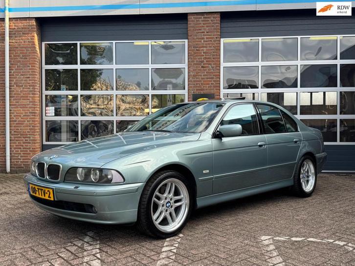 BMW 5-serie 540i individual V8 automaat, Leder + mem, xenon,, Auto's, BMW, Bedrijf, Te koop, 5-Serie, ABS, Airbags, Airconditioning