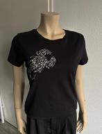 Nikkie zwart shirt maat 40, Maat 38/40 (M), Zwart, Ophalen of Verzenden, Zo goed als nieuw