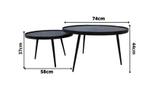 Salontafels, Huis en Inrichting, Ophalen, Rond, 50 tot 100 cm, Zo goed als nieuw