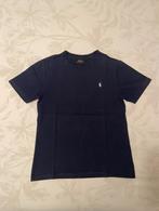 Ralph lauren shirt donkerblauw wit maat 158-162, Wit, Ralph Lauren, Overige maten, Ophalen of Verzenden