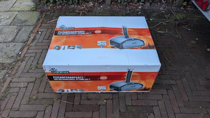Nieuwe Mr. Gardener Pizzaoven voor op de bbq, Tuin en Terras, Pizzaovens, Nieuw, Ophalen