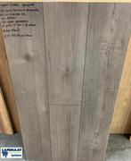 Laminaat Dundee Eik Graphit 24cm brede Bruin Grijs €13,95m2, Bruin, 75 m² of meer, Laminaat vloer extra bred, Nieuw