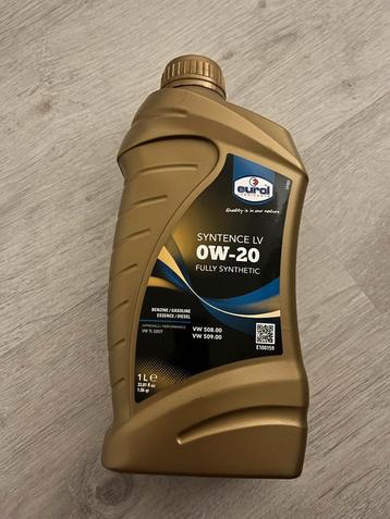 Nieuwe Eurol Syntence LV 0W-20 Motorolie - 1 Liter beschikbaar voor biedingen