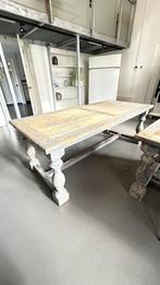 Rustieke houten tafel, Huis en Inrichting, Tafels | Eettafels, Ophalen, Gebruikt, 200 cm of meer, 50 tot 100 cm
