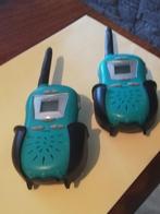 2 NIEUWE CLEAR CALL WALKIE-TALKIE KLEUR BLAUW., Nieuw, Portofoon of Walkie-talkie, Minder dan 2 km, Met broekklem