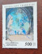 Frankrijk 1990 Schilderij Odilon Redon gestempeld Yvert 2635, Ophalen of Verzenden, Gestempeld
