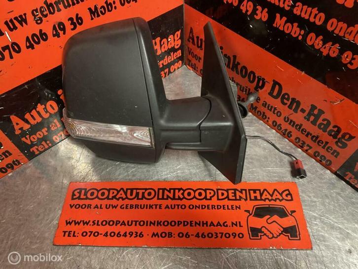 Opel Combo D ('11-'18) Buitenspiegel Rechts - Handmatig, Auto-onderdelen, Spiegels, Gebruikt, Ophalen of Verzenden