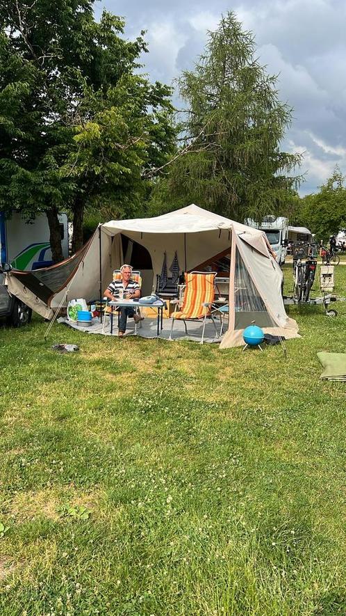 Holtkamper vouwwagen, je kan er zo mee op vakantie ., Caravans en Kamperen, Vouwwagens, Holtkamper, tot en met 2, Beige, Ophalen