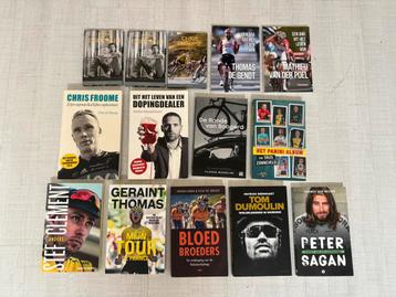 Grote collectie wielerboeken beschikbaar voor biedingen