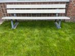 Oud hollandse parkbank, Tuin en Terras, Ophalen, Gebruikt, Hout