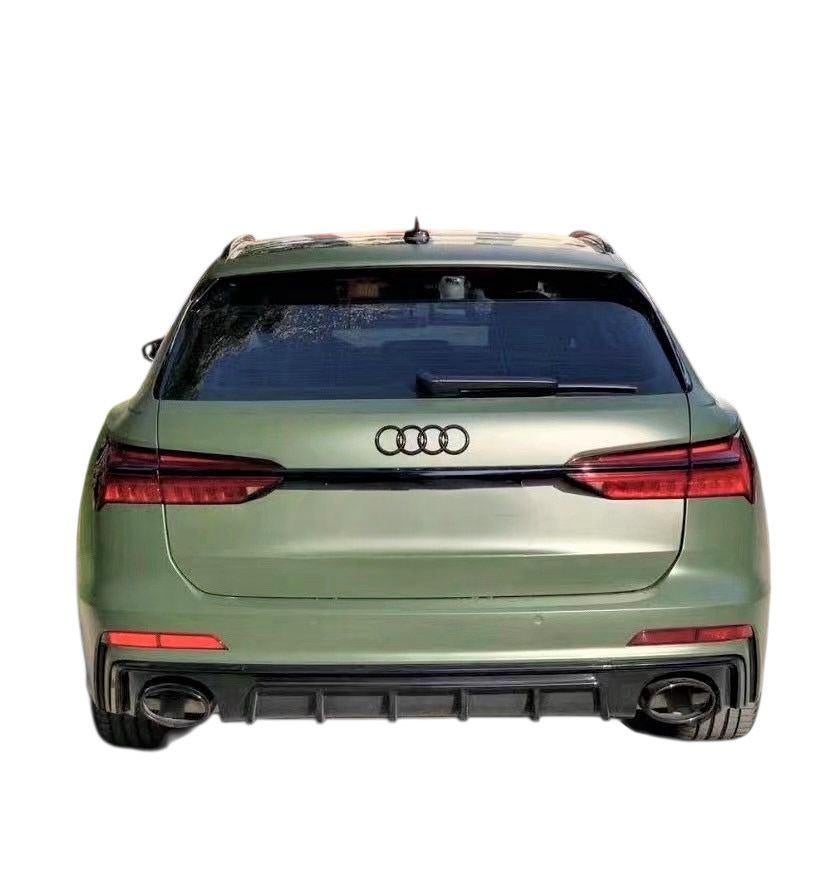 A6 RS6 c8 Diffuser | hoogglans zwart | 2018 - 2025 | sline, Ophalen of Verzenden