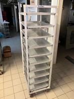 winkelkar met 10 niveaus - regaalwagen inluis plateaus, 100 liter of meer, Ophalen, Transportkar