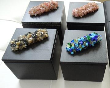 STONELOOK SIERADEN/THEE/SNOEP ENZ POTJE 8X8X7CM  € 5,= P.ST. beschikbaar voor biedingen
