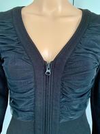 E120 SuperTrash maat XS=34 jurk lang vest zwart jurkje, Kleding | Dames, Jurken, Supertrash, Zwart, Ophalen of Verzenden, Zo goed als nieuw