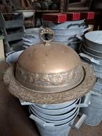 Oude Brocante Koperen Cloche Foodcover, Antiek en Kunst, Curiosa en Brocante, Ophalen of Verzenden