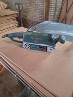 BOSCH bandschuurmachine PBS 75 A, inc toebehoren en doos., Doe-het-zelf en Verbouw, Gebruikt, Bosch PBS 75 A, Ophalen of Verzenden