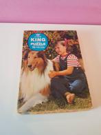 Vintage puzzel van Lassie, 70 stukjes, Minder dan 500 stukjes, Gebruikt, Ophalen of Verzenden, Legpuzzel