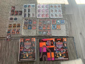 Topps turbo attax formule 1 2022 verzamelkaarten verzameling beschikbaar voor biedingen