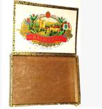 oude houten opbergdoos- sigarendoos balmoral Rookartikelen, Ophalen of Verzenden, Gebruikt, Tabaksdoos of Verpakking