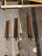 Correnstaal Waterpartij - 3 Paaltjes, Ophalen, Zo goed als nieuw, Overige materialen, Waterornament