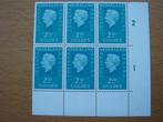 NVPH 956 Koningin Juliana Type Regina 6x Postfris, Postzegels en Munten, Postzegels | Nederland, Ophalen of Verzenden, Na 1940