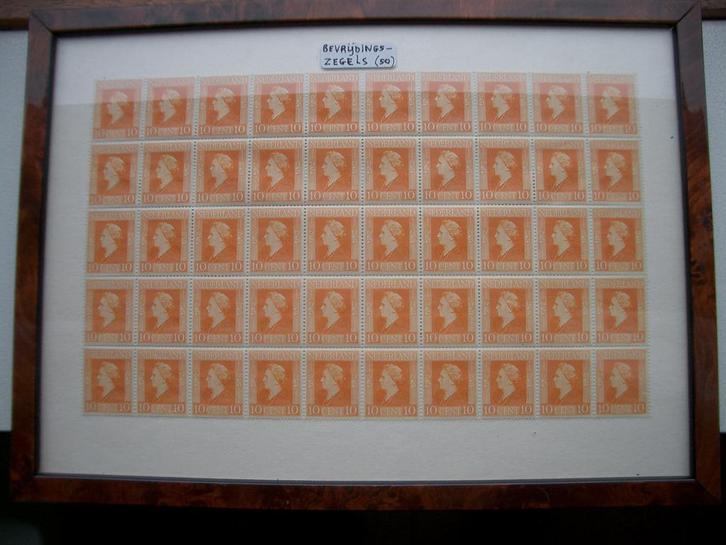 postzegel wilhelmina koningin bevrijdingszegel  bevrijding, Postzegels en Munten, Postzegels | Nederland, Postfris, Na 1940, Ophalen of Verzenden