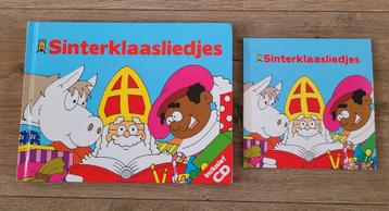 Boek sinterklaasliedjes + cd + raamstickers  beschikbaar voor biedingen