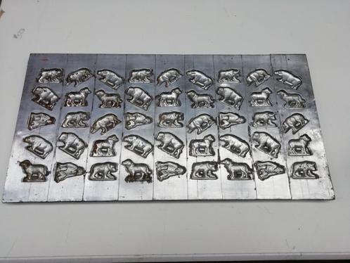 Metalen chocoladevormpjes, Antiek en Kunst, Curiosa en Brocante, Ophalen of Verzenden