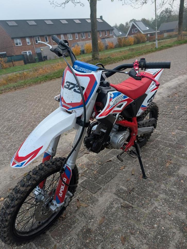 Gepard pitbike 125 CC, Fietsen en Brommers, Minibikes, Midibikes en Pitbikes, Gebruikt, Pitbike, Ophalen