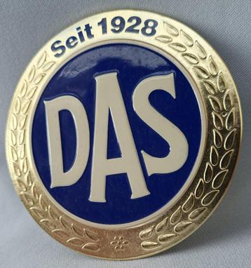 DAS embleem, autoverzekeringsmaatschappij beschikbaar voor biedingen