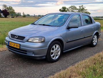 Opel Astra Njoy G 1.6 sedan 2003 nieuwe apk koude airco  beschikbaar voor biedingen