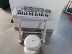 Speelgoed Keyboard-Piano voor Kinderen-Discobal-Krukje, Ophalen of Verzenden, Zo goed als nieuw