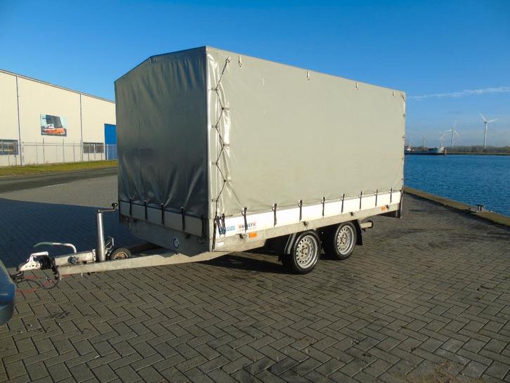 Hapert Azure H-2 met huifopbouw 335x180x150cm Buist Occasion, Auto diversen, Aanhangers en Bagagewagens, Gebruikt, Ophalen