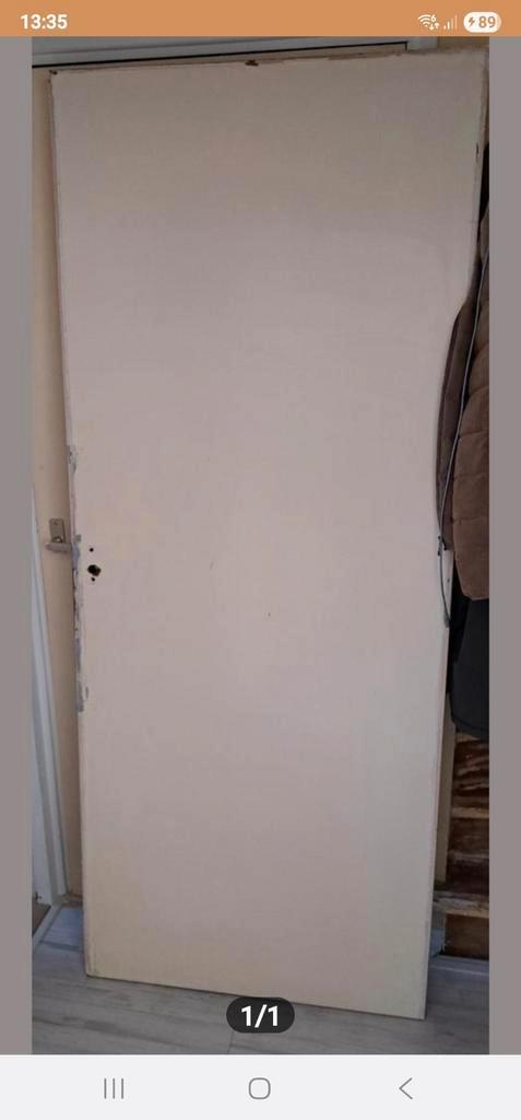 Gratis stompe Deur.. ! 205 x 82,5, Doe-het-zelf en Verbouw, Deuren en Horren, Gebruikt, Binnendeur, Minder dan 200 cm, 80 tot 100 cm