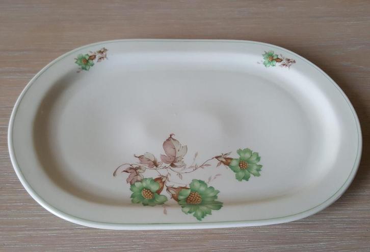 C.T. Tielsch Altwasser ovalen schotel (jaren 30), Antiek en Kunst, Antiek | Servies los, Ophalen of Verzenden