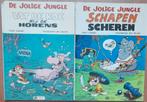 De Jolige Jungle - Vat de Koe & Schapen Scheren, Meerdere stripboeken, Ophalen of Verzenden, Gelezen, Godard & Mic Delinx