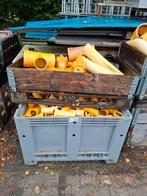 Wavin pvc hulpstukken bochten moffen sokken T-stuk afvoer, Doe-het-zelf en Verbouw, Buizen en Afvoer, Ophalen, Bochten, Pvc, Minder dan 2 meter