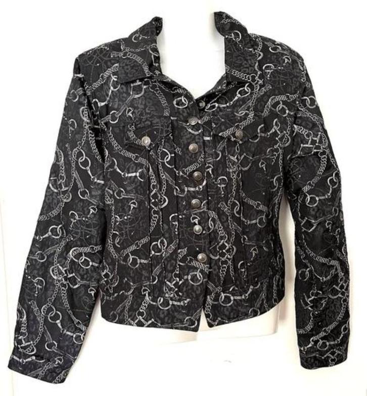 Rozes of Avalon jasje maat 44 [v], Kleding | Dames, Jasjes, Kostuums en Pakken, Zo goed als nieuw, Jasje, Maat 42/44 (L), Zwart
