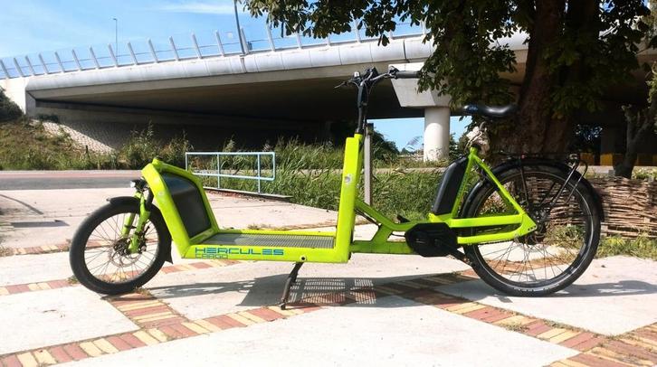 Hercules e-cargo electrische vracht e-bike, Fietsen en Brommers, Fietsen | Bakfietsen, Gebruikt, Overige merken, Goederen, Elektrisch
