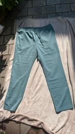 2x Slim fit pantalon H&M L , kleuren beige en groen / blauw, Kleding | Heren, Ophalen of Verzenden, Zo goed als nieuw, Maat 52/54 (L)