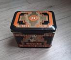 douwe egberts punten doosje vintage blik 12x8,5x8 cm, Verzamelen, Blikken, Ophalen of Verzenden, Gebruikt, Koffie, Douwe Egberts