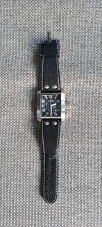 TW Steel - TW12, Leer, Staal, Polshorloge, Zo goed als nieuw