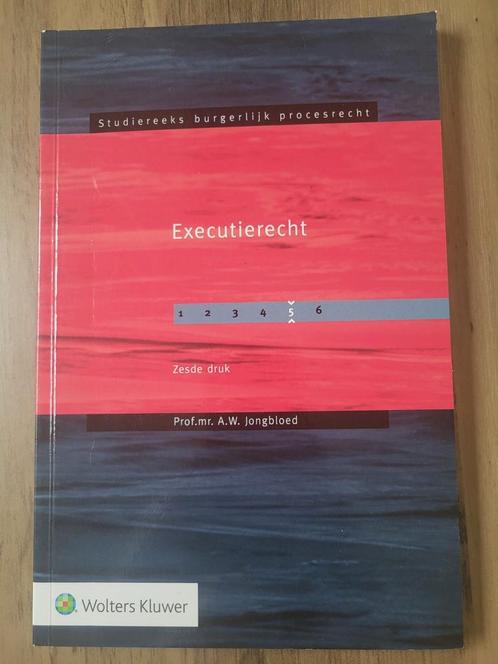 A.W. Jongbloed - Executierecht, Boeken, Wetenschap, Zo goed als nieuw, Ophalen of Verzenden