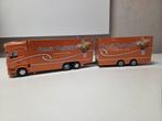Tekno Scania Topline combi bloemenwagen Gerrit Verbeek, Ophalen of Verzenden, Zo goed als nieuw, Bus of Vrachtwagen, Tekno
