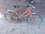 oude oldtimer fiets met brook zadel hij is helemaal goed, 59 cm of meer, Ophalen of Verzenden