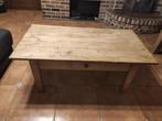 Landelijke verweerde salontafel, Gebruikt, 100 tot 150 cm, Minder dan 50 cm, Rechthoekig