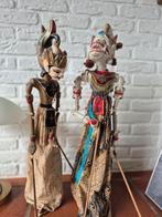 2 Originele Wajang Poppen uit Indonesië, Antiek en Kunst, Ophalen of Verzenden