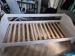 Wit bed eenpersoons, Huis en Inrichting, Slaapkamer | Bedden, Ophalen, 90 cm, Eenpersoons, Wit