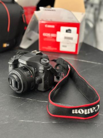 Canon 80D - Zo goed als nieuw beschikbaar voor biedingen