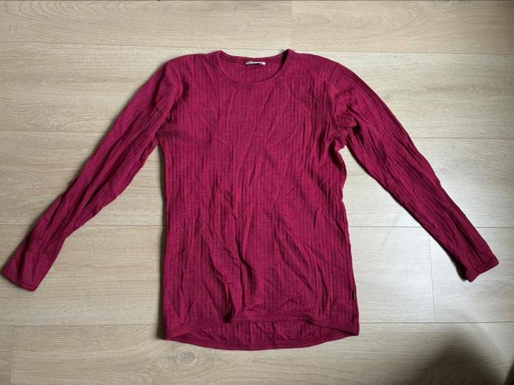 Joha shirt 160 cm donkerrood merinowol, Kinderen en Baby's, Kinderkleding | Maat 158, Zo goed als nieuw, Jongen of Meisje, Shirt of Longsleeve